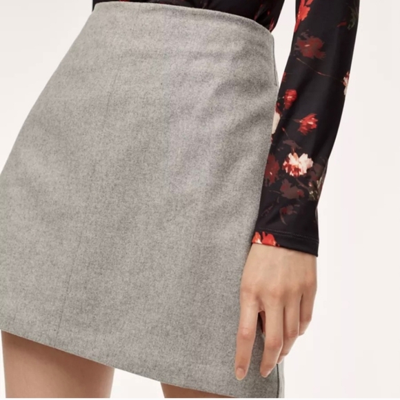 Wilfred Essonne Wool Mini Skirt - Picture 7 of 9